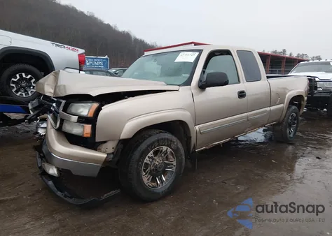 2006 Chevrolet Silverado 1500 Lt1 из США, поврежденный, VIN 1GCEK19B36Z240643
